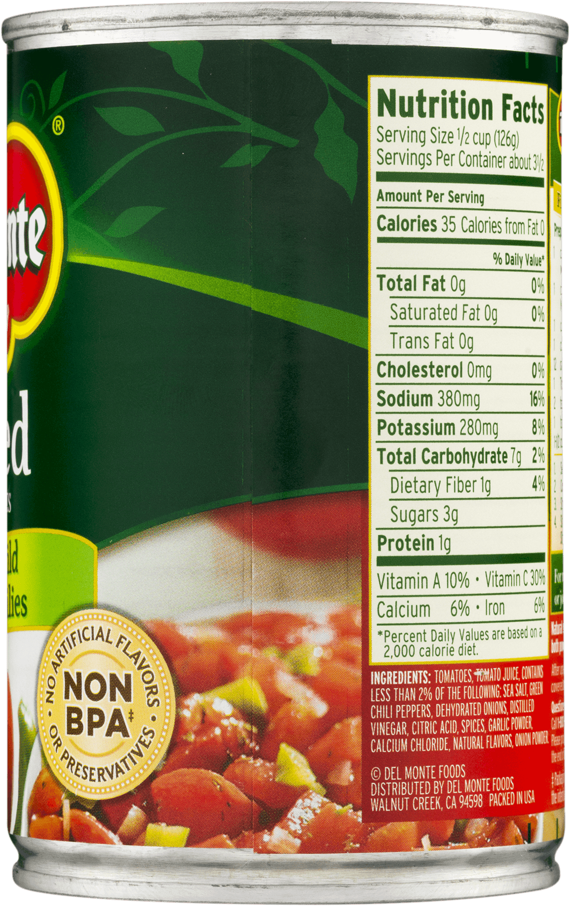 Del Monte Diced Tomatoes Zesty Chili Style Recipe