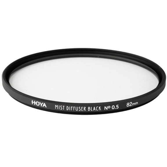 Hoya 82mm Mist Diffuser Black No. 0.5 Glass Filter
