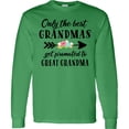thumbnail image 3 of Inktastic Only the Best Grandmas Get Promoted to Great Grandma Long Sleeve T-Shirt, 3 of 5