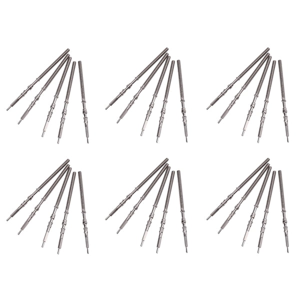 30 Piezas Reloj de Movimiento Kit de de Vástago de Acero Reloj Piezas NH35 NH36 NH38 NH39