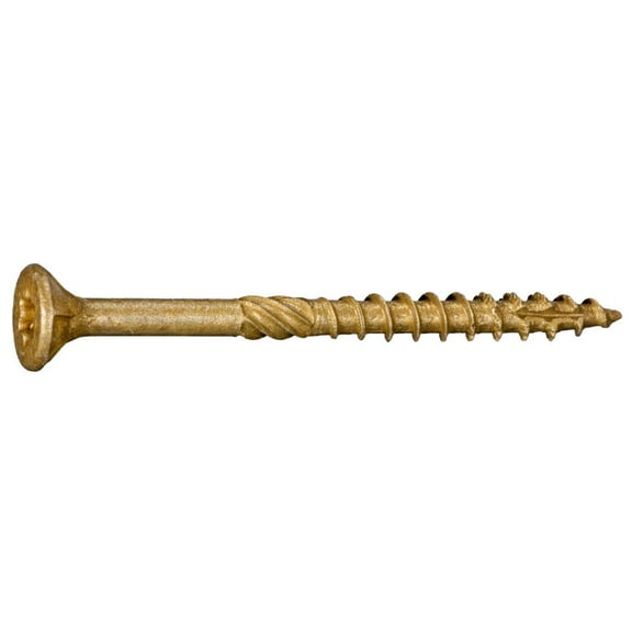 9 x 2-1/4" Star Drive Tan Deck Saberdrive Screws 5 lb. Box (585 pcs.)