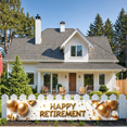 thumbnail image 3 of LUUFILx Retirement Party Banner Happy Retirement Backdrop Gold Decorations Photography Props Event Background Celebration Supplies Party Decors, 3 of 7