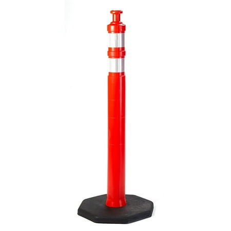 Mutual Industries Reflective PVC Delineator Post Orange (17725)