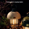 thumbnail image 3 of Lampe de Camping Ampoule LED Longue Durée de Vie Batterie Rechargeable Lanterne de Tente Rétro Portable Équipement d'Éclairage Extérieur, 3 of 7