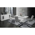 thumbnail image 3 of Global Furniture USA Monaco Wood 5pc White and Light Gray Dining Set, 3 of 4