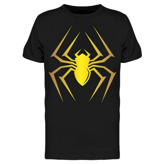 Simple Desgin Yellow Spider T-Shirt Men -Image by Shutterstock, Male 3X-Large