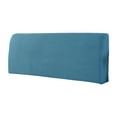 thumbnail image 2 of Vacemry under $5 Headboard Cover, Fully Enclosed Elastic Slipcover for Upholstered Headboards, Dust Proof Fabric Protector Easy Wash, Modern Bedhead Protector, 2 of 8