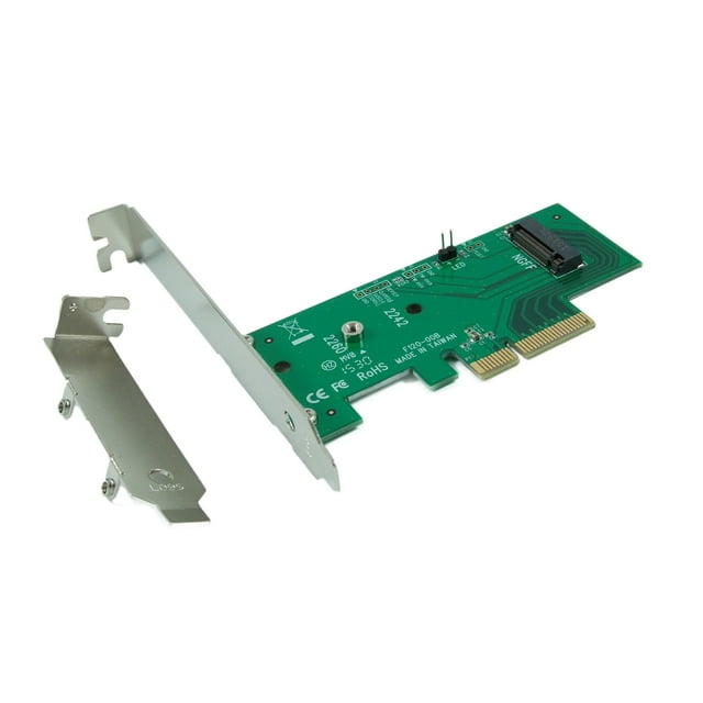 Lycom DT-120 Carte Interface M.2 et Adaptateur – Accessoire (PCIe, M.2, Profil Bas, -40 – 80”C)