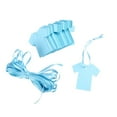 thumbnail image 1 of CIMAXIC Tags Paper Cloth Shape 100pcs Baby Shower Party Favour Gift Tags Paper Cloth Shape (Blue),1.97"X1.97"X0.04", 1 of 4