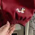 thumbnail image 4 of 7-8T Toddler Boys Jogger Pants Cotton Fall Winter Sweatpants Cartoon Cute Casual Elastic Lounging Trousers With Pocket 12M to 12T Little Boys Pants,Red, 4 of 5