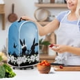thumbnail image 3 of HELLHERO Oil Proof Mixer Blender Cover with Handle There is only one dust cover 15.94"H x 9.45"L x 7.28"W,Rabbit Flower, 3 of 6