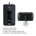 thumbnail image 5 of CyberPower SX950U Battery Backup UPS, 950VA/510W, 120V, 12 Outlets, USB, Surge, Cable & Manual Included, 5 of 12