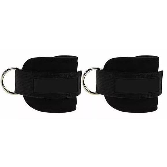 Nutrifit Pair Ankle Strap Attachments for Gym Ankle Cuff Cable Glute