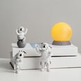 thumbnail image 3 of Abbracc 2 Set Astronaut Figurine Set Home Decor Cute Sstronaut Statue Desktop Decors, 3 of 8