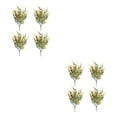 thumbnail image 3 of kurtrusly 4pcs Plastic Low Maintenance Artificial Flower Any Decor With Realistic Appearance Versatile Elegant yellow 2Set, 3 of 6