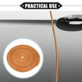 thumbnail image 2 of Unique Bargains Car Door Edge Guard 32.8ft U Shape Rubber Edge Trim Seal Strip Protector Universal Iron Orange, 2 of 6