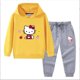 thumbnail image 3 of Hello Kitty primavera y otoño nueva ropa para niños Sudadera con capucha suéter pantalones de dos piezas de algodón para bebé traje de manga larga para niños, 3 of 5
