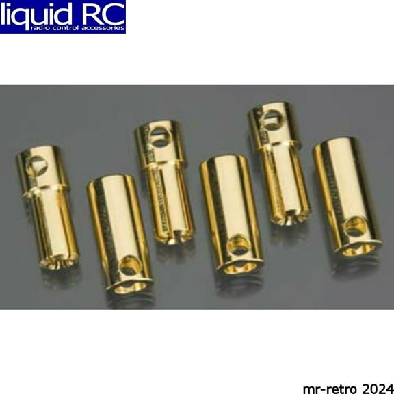 Castle Creations CCBUL553 Ccbul5.5x3 5.5mm Bullet Conn 13g/10g 150a (3)