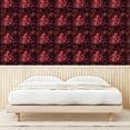 thumbnail image 3 of Ambesonne Monstera Leaves Peel & Stick Wallpaper for Home, Dark Spooky Leaf, 13"x36", Indigo Dark Coral Blush, 3 of 5