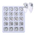 thumbnail image 1 of 20 piezas de diamantes para uñas, joyas de resina para uñas, decoraciones para uñas para manualidades DIY, 1 of 5