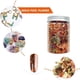 thumbnail image 3 of Copos de lámina de oro para resina, 2 botellas, copos dorados, copos de hoja de oro de metal para uñas, manualidades, pintura, arte, slime, 3 of 5