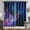 Style 3, variant on Purple Galaxy Window Curtains Space Planet Eyelet Blackout Curtain Universe Stars Drapes for Bedroom Starry Forest Cortinas 2pcs