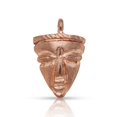 thumbnail image 2 of Better Jewelry Copper African Mask Pendant, 2 of 4