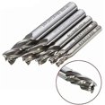 thumbnail image 2 of 5pcs/set Straight Shank End Mill Cutter 4 Flute Hss Drill Bit 4/6/8/10/12mm For Cnc Milling Tool, 2 of 5
