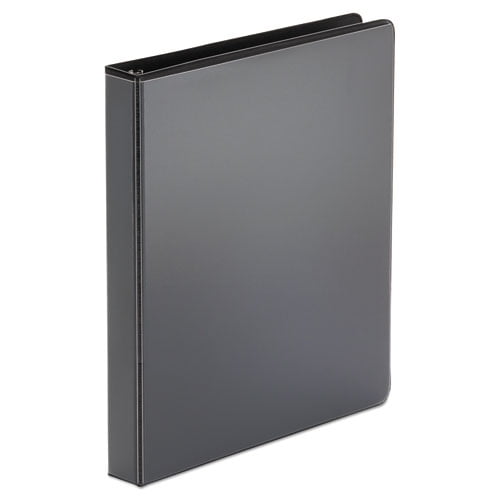 Economy Round Ring View Binder, 3 Rings, 1" Capacity, 11 X 8.5, Black | Bundle of 10 Each