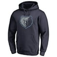 thumbnail image 2 of Men's Navy Memphis Grizzlies Static Logo Pullover Hoodie, 2 of 3