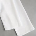 thumbnail image 4 of ZEHJUHAN Women's Solid Color Pleated Shirt Collar Long Sleeve Blouse Elegant Casual Office Shirt for Fall Spring White，L, 4 of 6