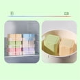 thumbnail image 6 of Dailihome Food Grade Silicone Ice Tray Set, Leak Proof Small Ice Molds with Storage Base and Lid, Easy Release Freezing Kit for Cocktails Coffee, 4.33x2.17 in, 6 of 6