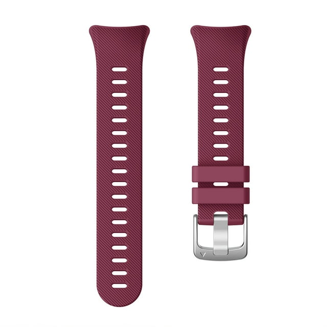 Silicone Strap For Garmin Forerunner 45 45S Replacement Watch Band For Garmin Swim 2 Wine Red For Forerunner 45S