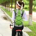 thumbnail image 4 of Yucurem 5L Breathable Water Bag Backpack, Reflective Design Bladder Rucksack for Bike Outdoor Sport Cycling (Green), 4 of 10