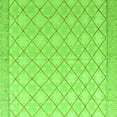 thumbnail image 1 of Ahgly Company Indoor Square Abstract Green Modern Area Rugs, 7' Square, 1 of 4