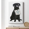 thumbnail image 6 of Love and Black Labrador Premium Gallery Wrapped Canvas - Ready to Hang, 6 of 9