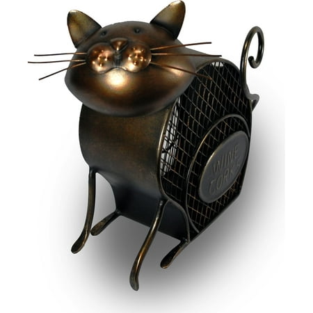 

Bouncy Head Cat Wine Cork Holder