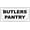 Warning Sign 4, variant on Butlers Pantry Red Retro Vintage Style with Holes Road Sign Business Sign 12X8 Inches Aluminum Metal Tin Sign