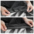 thumbnail image 4 of 20-22ft 210D Trailerable Boat Cover Waterproof Fishing V-shape Black 700 x 280cm, 4 of 5