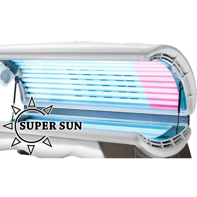 Super Sun Twister Dual Face & Body Tanning Lamp Kit F71T12 BP 100W