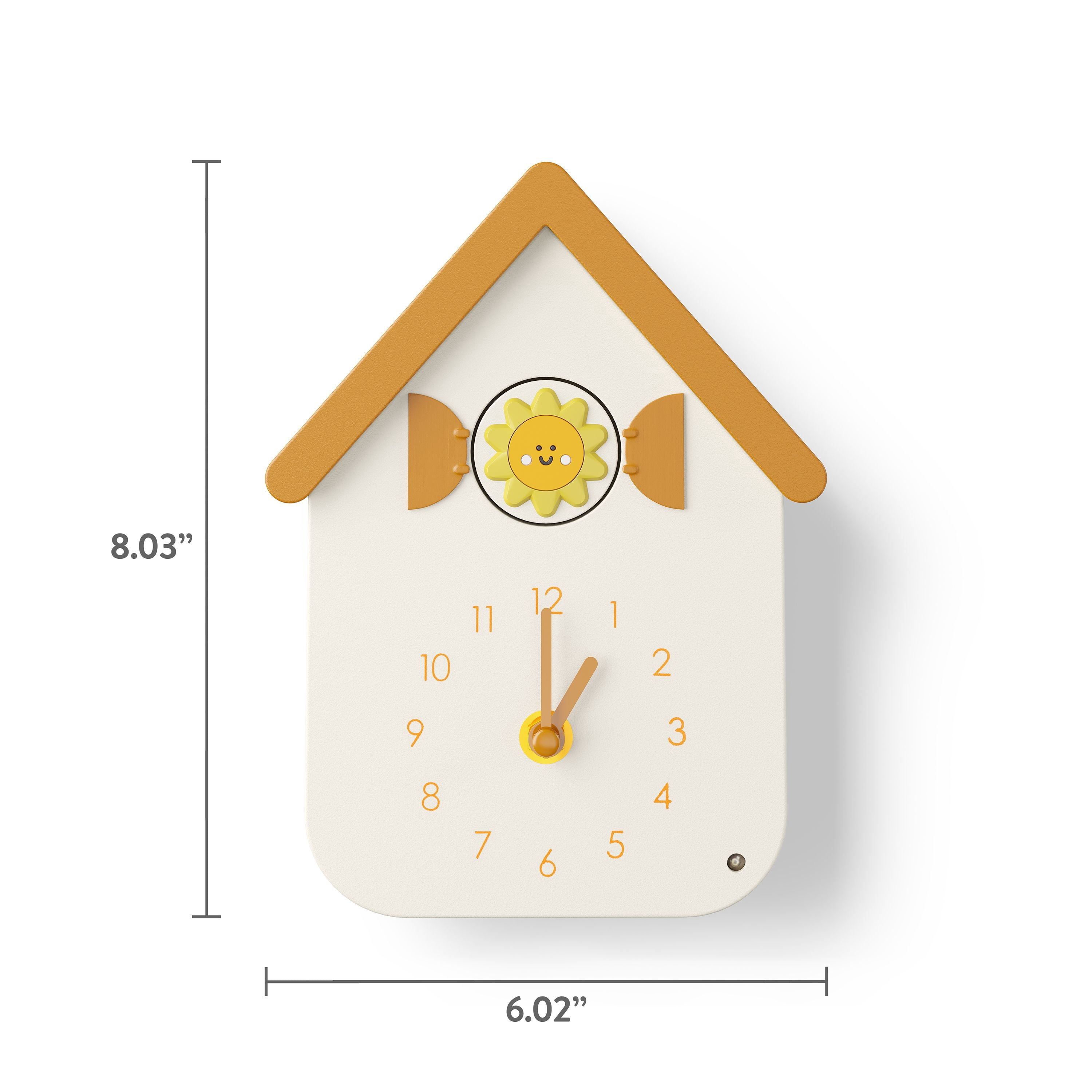 Mainstays Kids Battery-Operated Cuckoo Clock, 6.02" x 8.03"