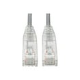 thumbnail image 4 of Eaton Tripp Lite Series Cat6 Gigabit Snagless Slim UTP Ethernet Cable (RJ45 M/M), PoE, Gray, 8-in. (20.32 cm) - Patch cable - RJ-45 (M) to RJ-45 (M) - 8 in - UTP - CAT 6 - molded, snagless, stranded - gray, 4 of 4