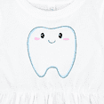thumbnail image 4 of Inktastic Cute Tooth Girls Baby Dress, 4 of 5
