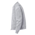 thumbnail image 5 of Rvwovn Men's Faux Suede Bomber Jacket Full Zip Stand Collar Casual Fall Winter Outerwear with Pockets, 5 of 7