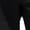 Black, variant on Miluxas Men's Elastic Waist Cargo Pants,Casual Loose Fit Lightweight Workwear Pull On Pants White