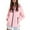 Pink, variant on Ladies' Fashionable Windproof Coat Windproof Coat Windproof Down Jacket Jacket Jacket for Women Casual Fashion plus Size Women Jean and Wool Jacket Ll Womens Casual Anorak Jacket with Hoodie
