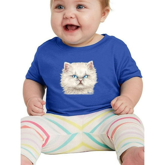 Angry Kitten T-Shirt Infant -Kayomi Harai Designs, 6 Months