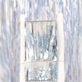 thumbnail image 3 of FloreceBien - Paquete de 3 cortinas con flecos para decoración de fiestas, bodas, graduaciones, cumpleaños, Navidad, eventos, fiestas, suministros de 1 x 2 m, 3 of 5