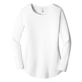 thumbnail image 5 of Yellow Rooster Women’s Perfect Tri Long Sleeve Tunic T-Shirts White Black L, 5 of 6