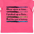 thumbnail image 4 of Inktastic Funny Flute Music Quote Boys or Girls Toddler T-Shirt, 4 of 5